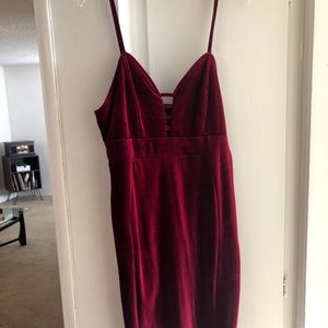Velvet Cocktail Dress